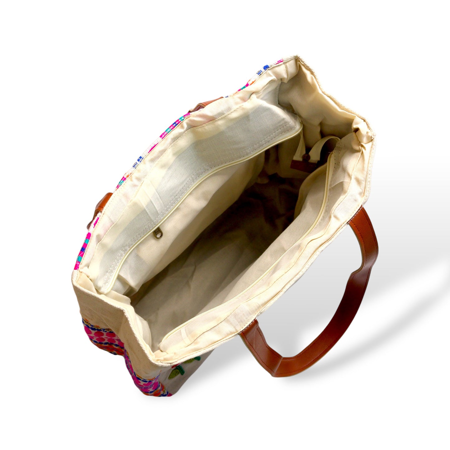 Elysian Embroidered Jacquard Tote Bag