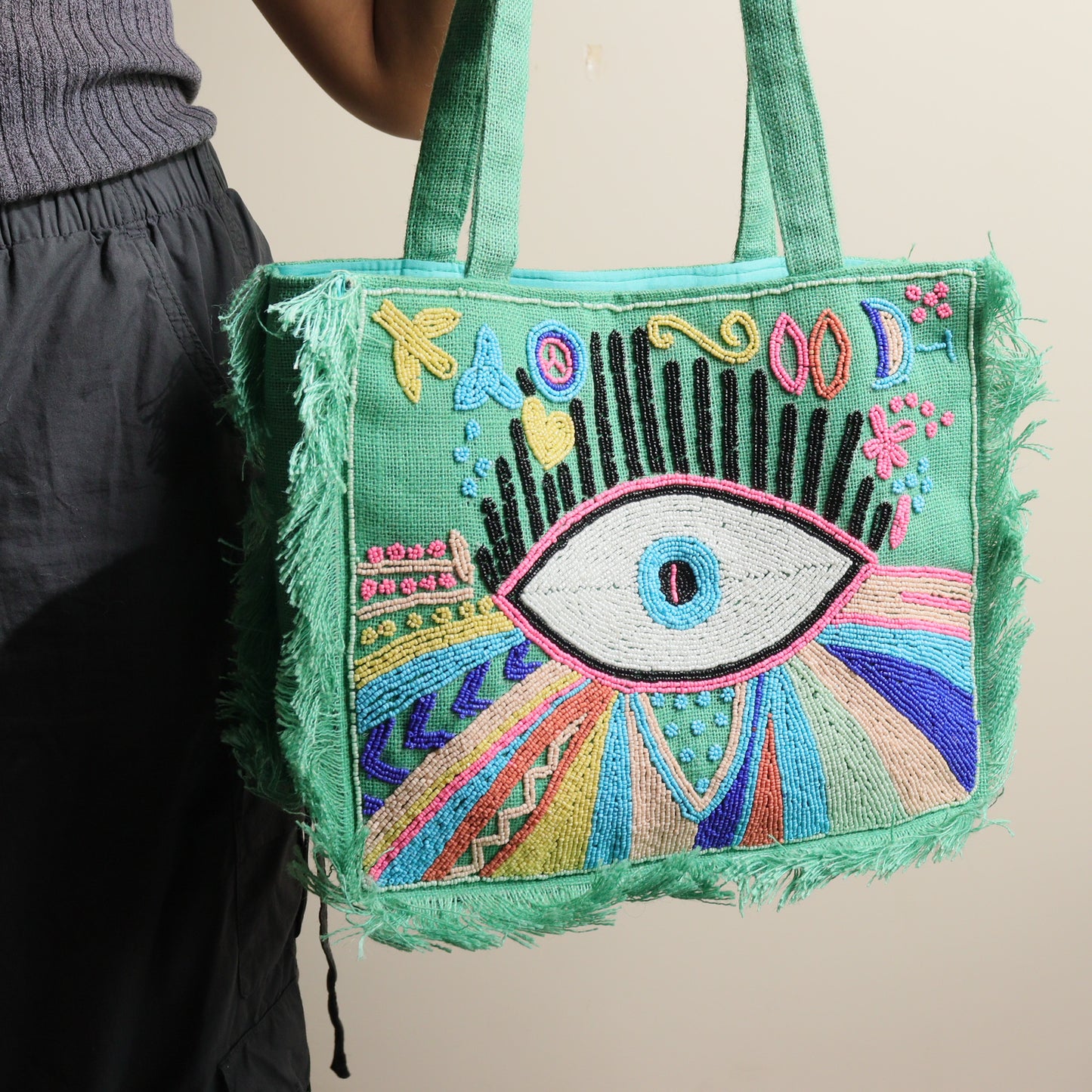 Evil Eye Tote Box Bag