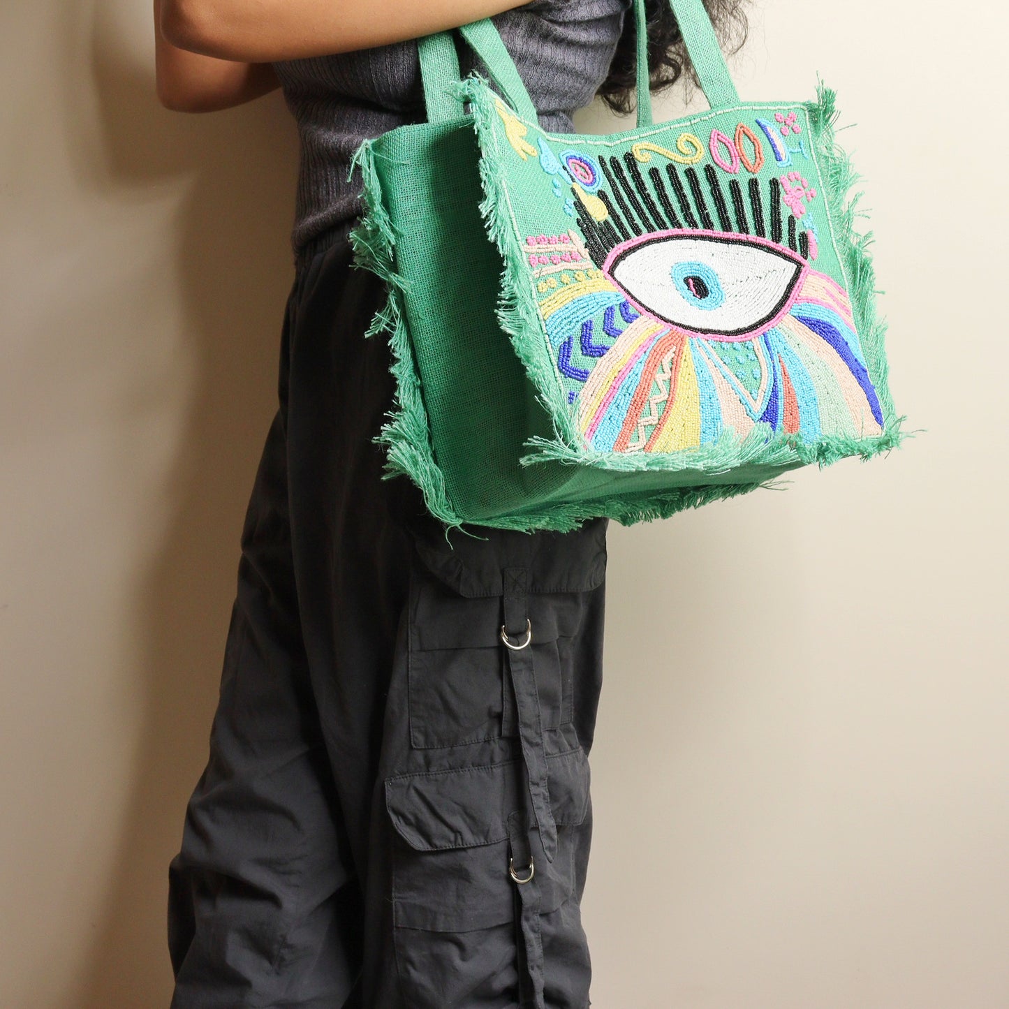 Evil Eye Tote Box Bag