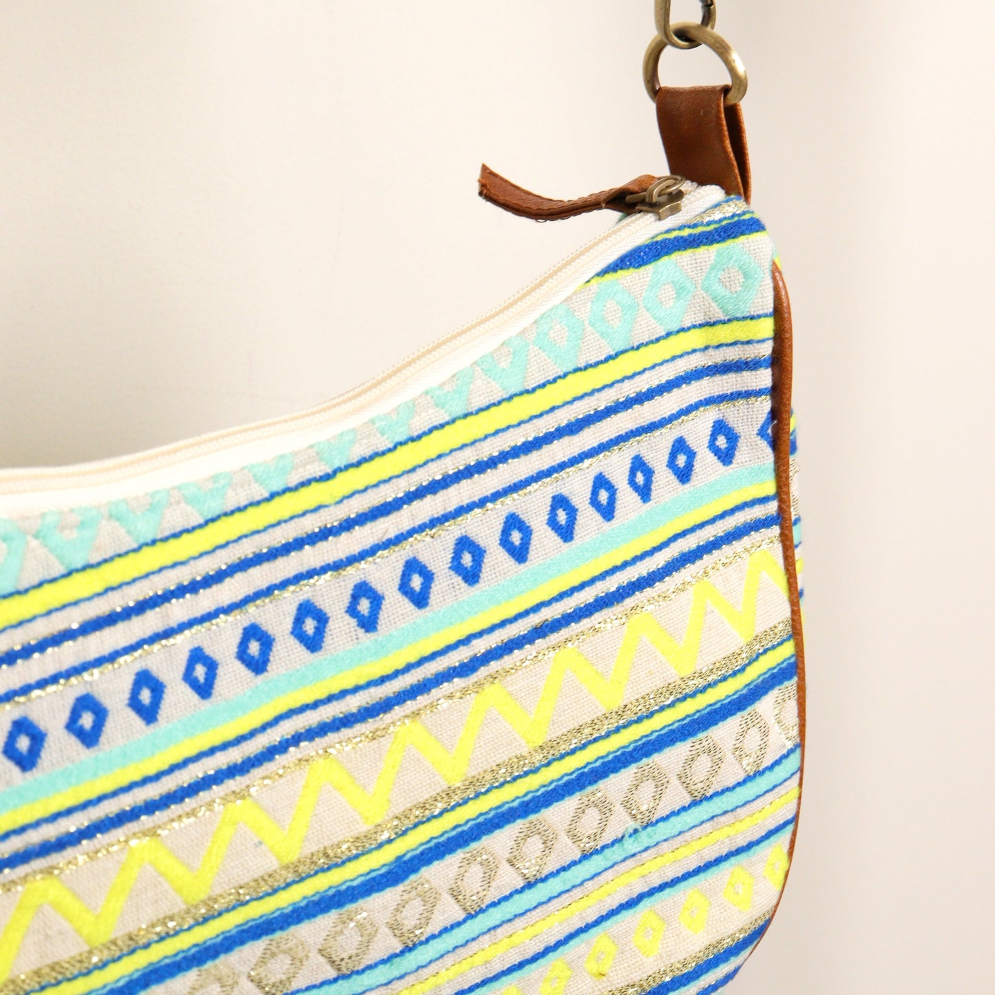 All Day Elegance Yellow Green Sling