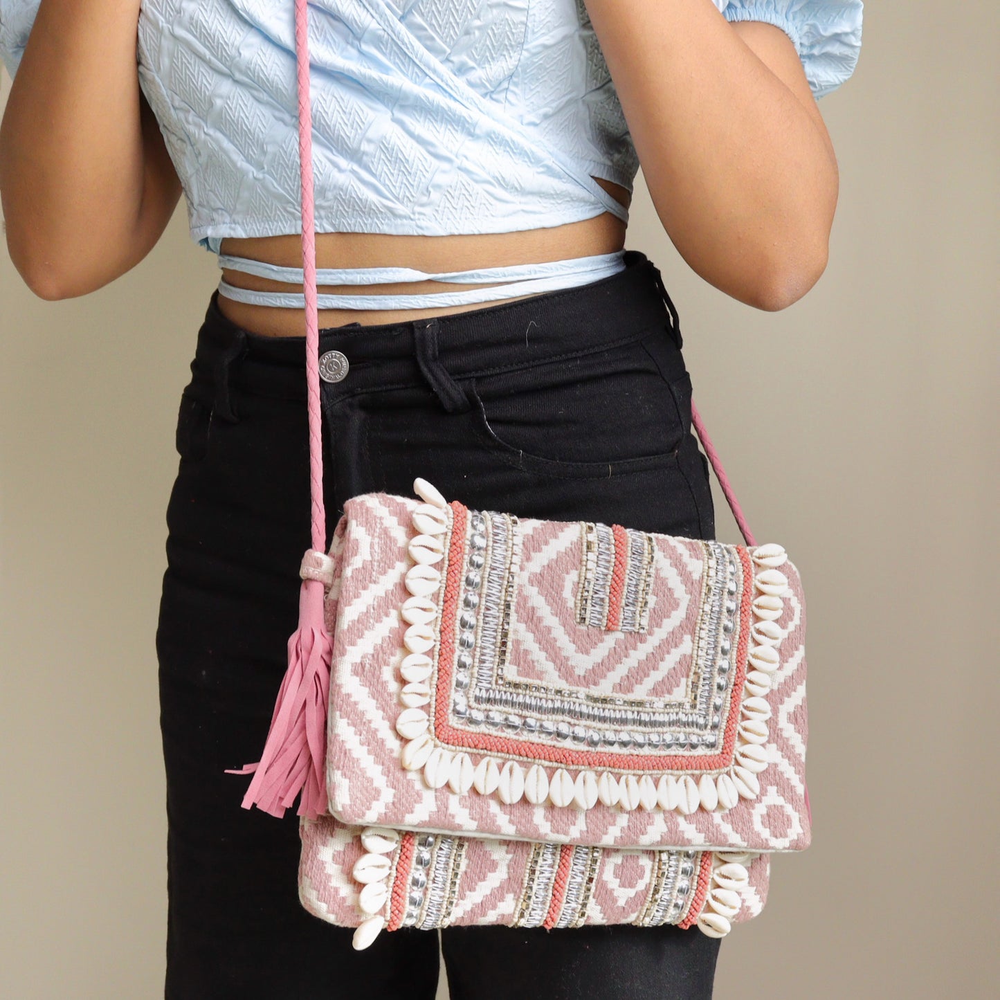 Bogota Shelled Pastel Red