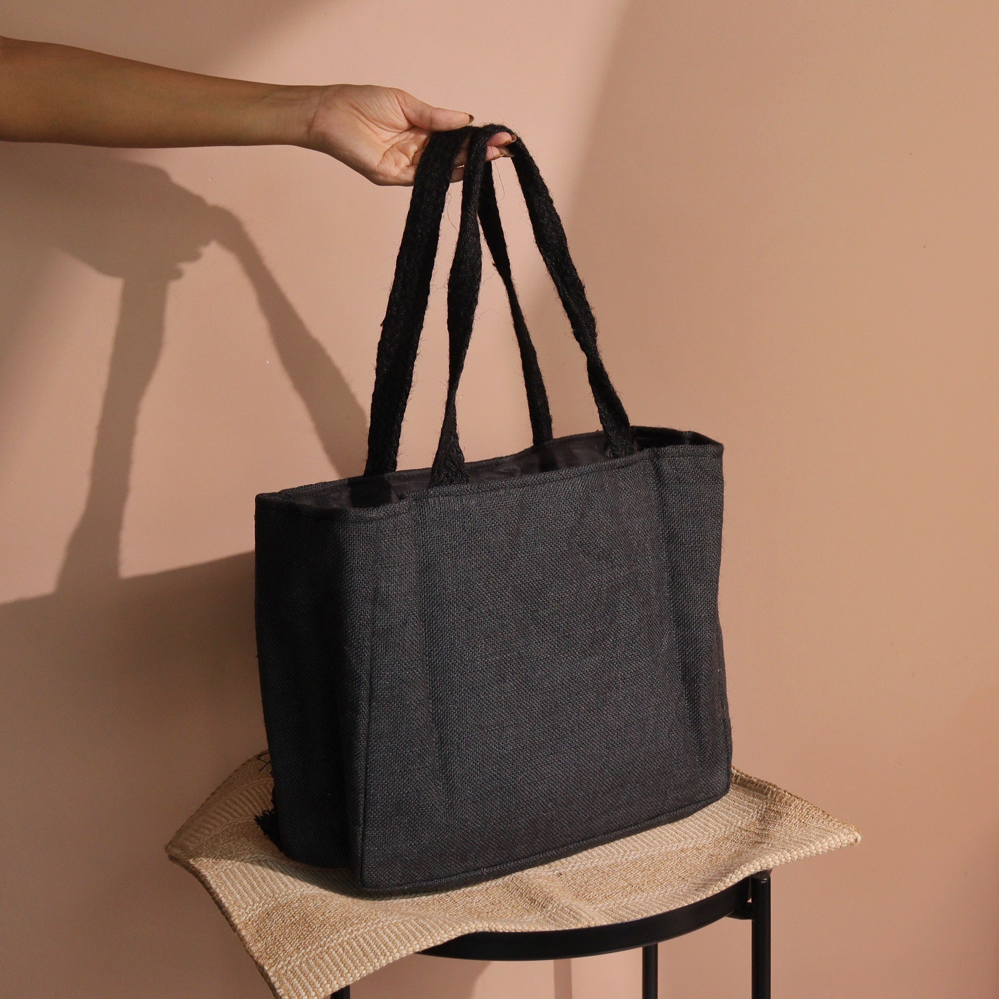 Solstice Black Tote