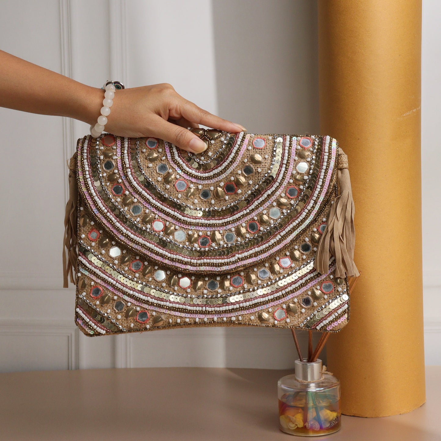 Golden Mirror Bohemian