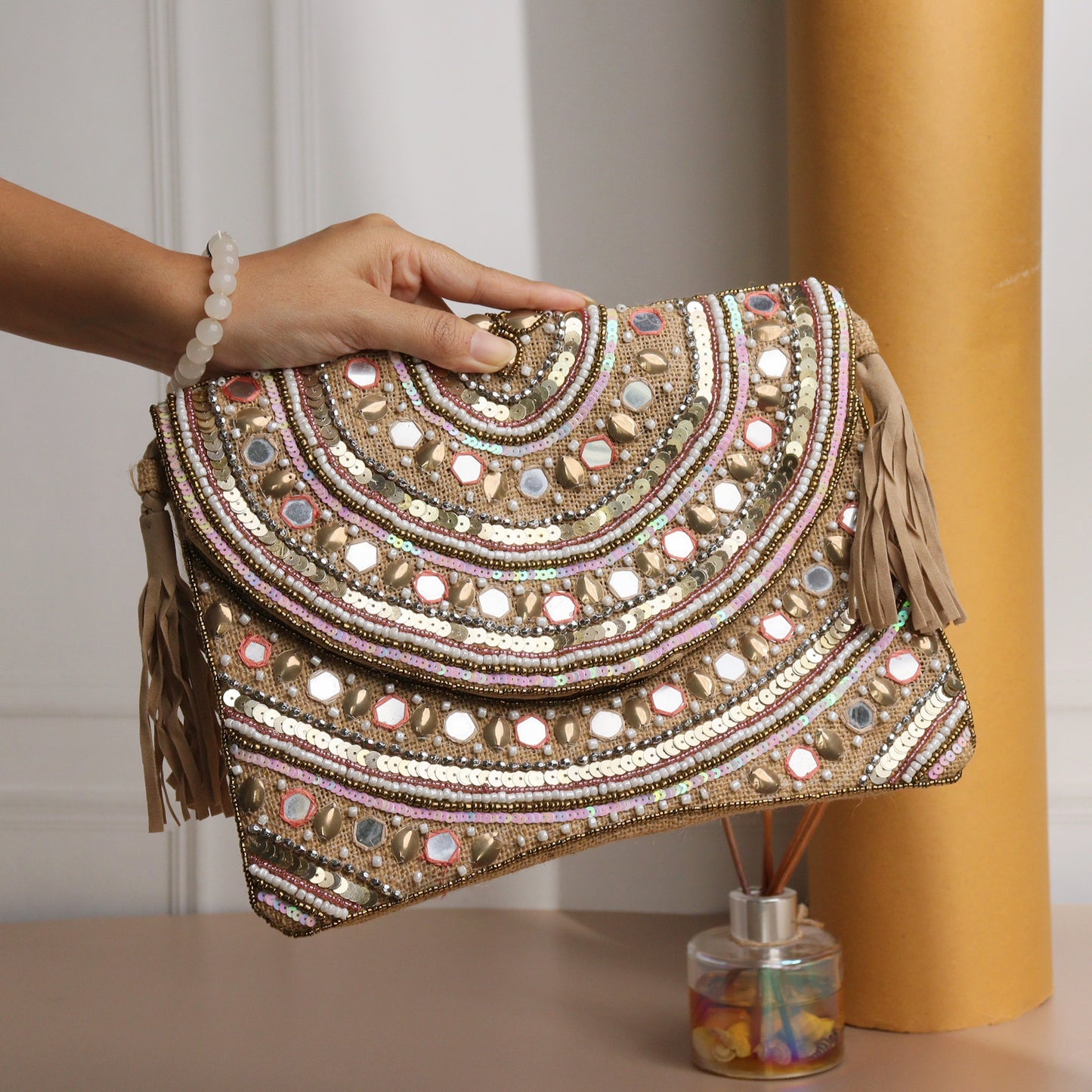 Golden Mirror Bohemian