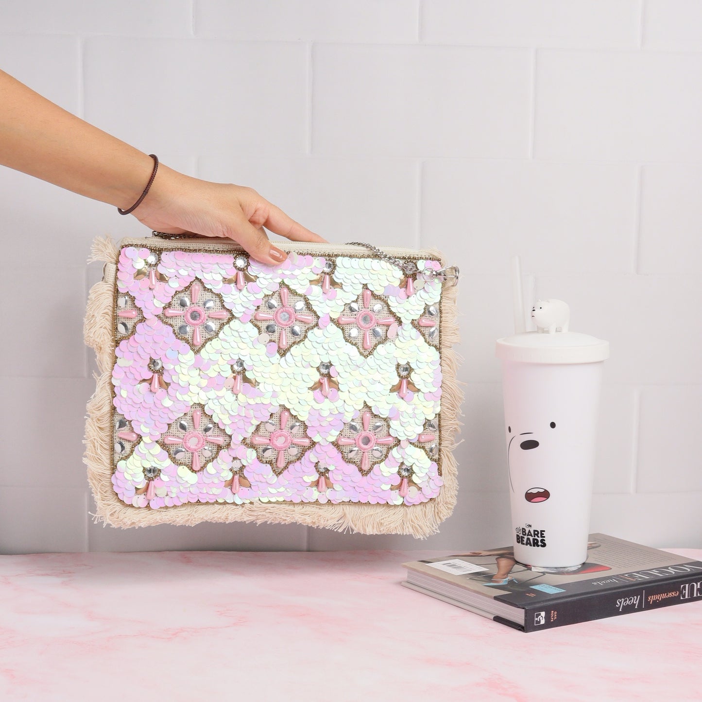 Bling Cream Bag