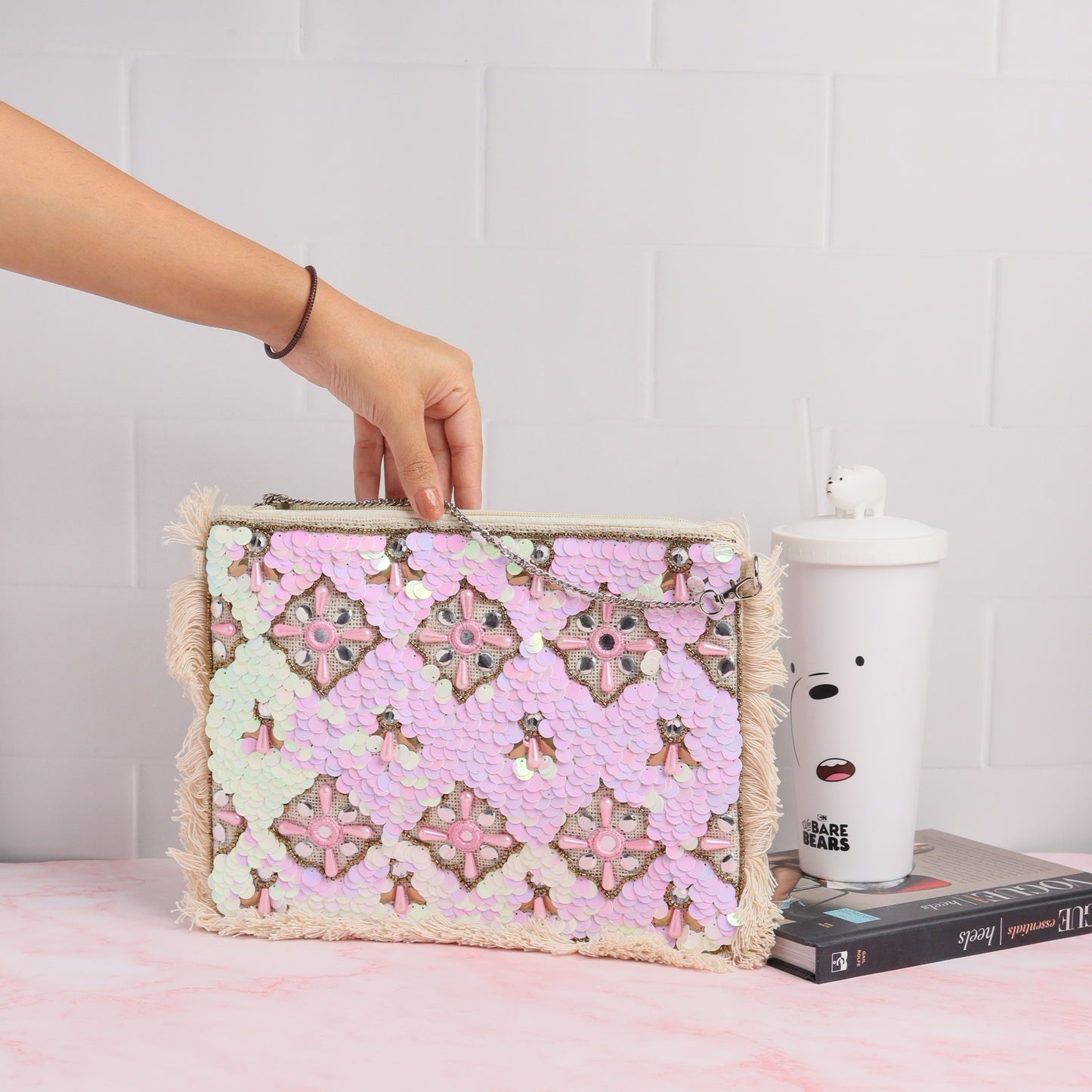 Bling Cream Bag