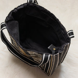 Black Glam Tote Bag