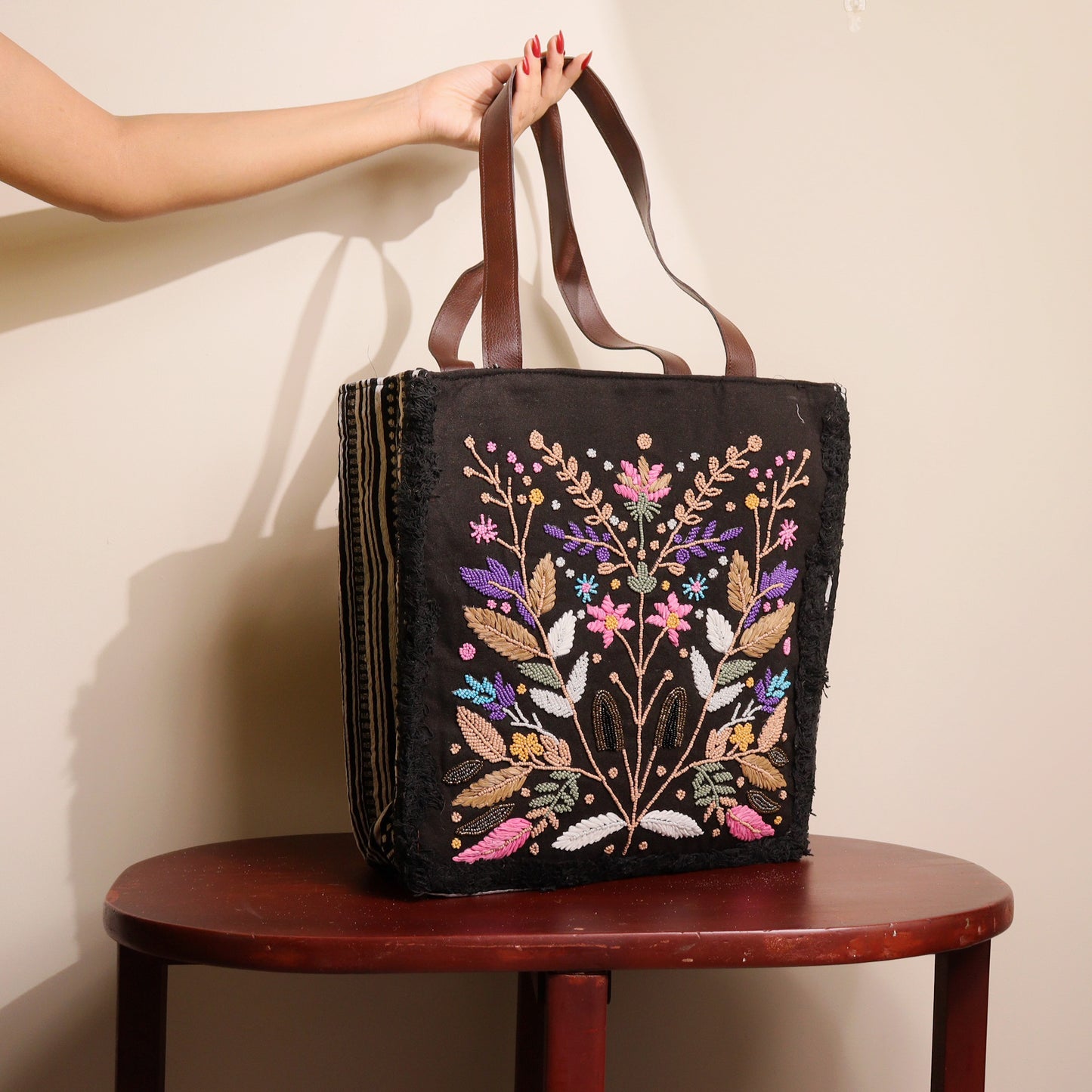 Zenith Black Tote