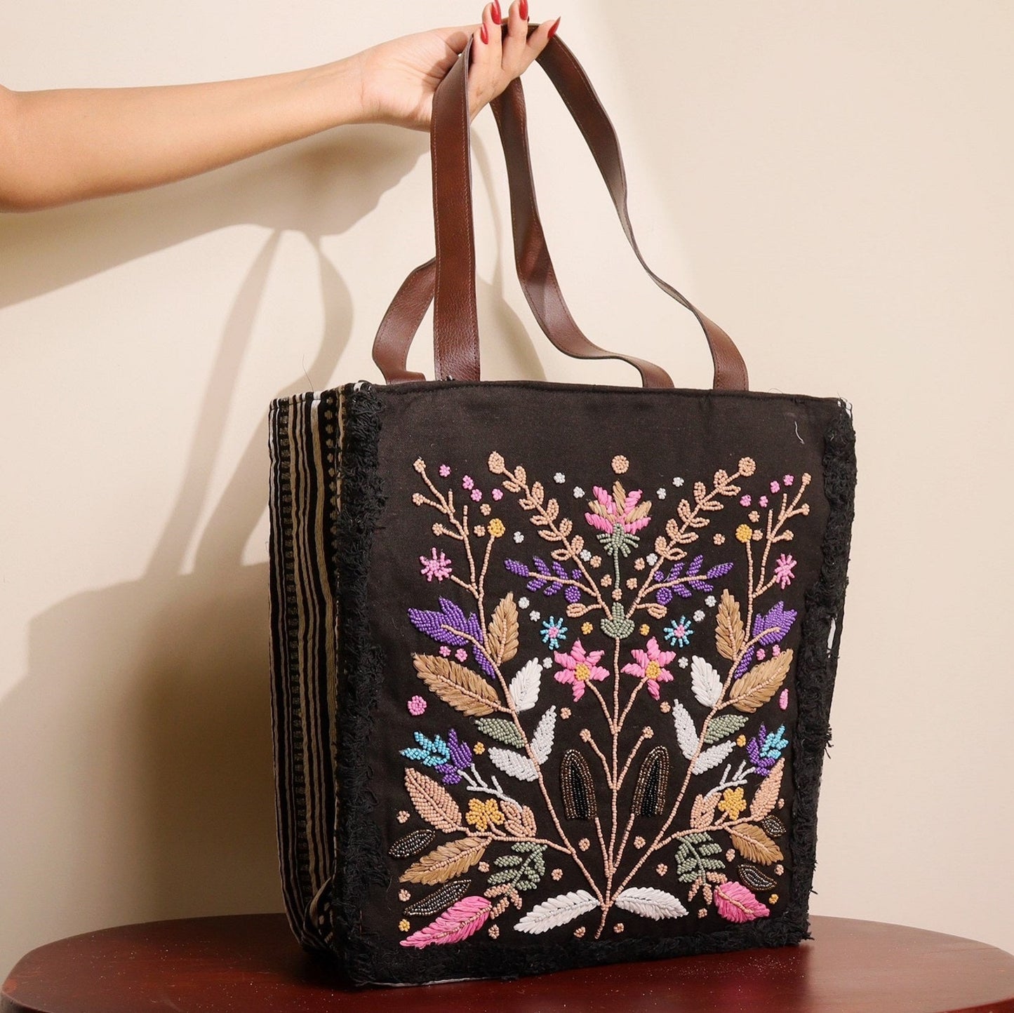 Zenith Black Tote