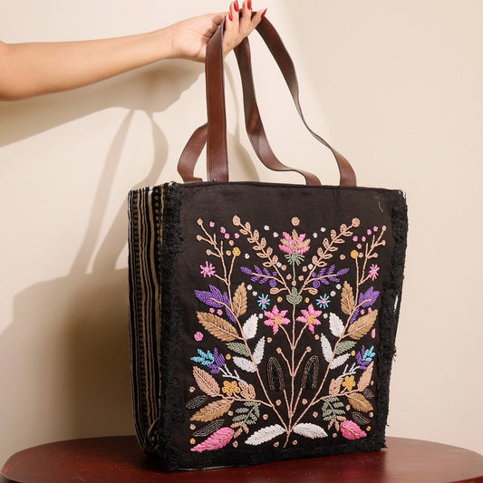 Zenith Black Tote