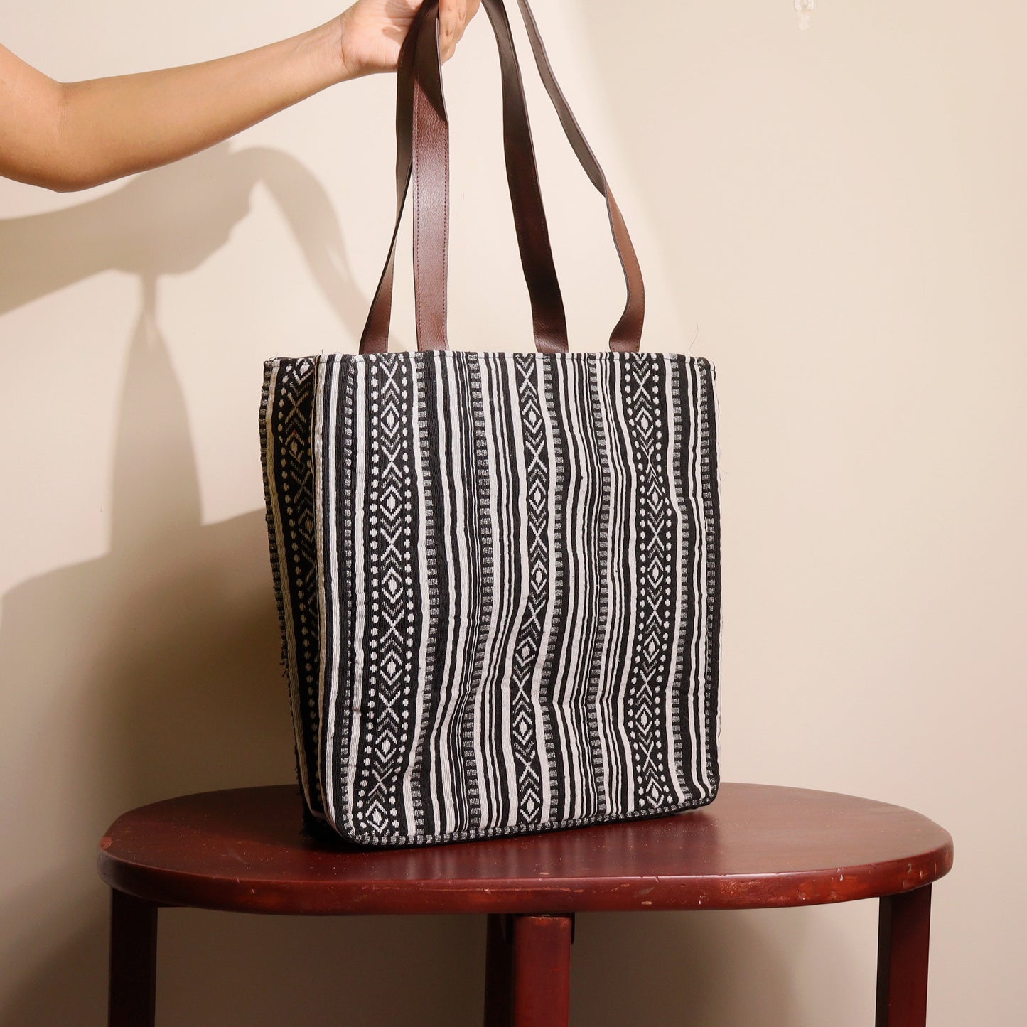 Zenith Black Tote