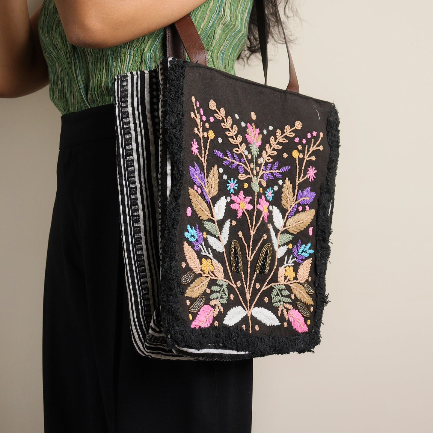 Zenith Black Tote