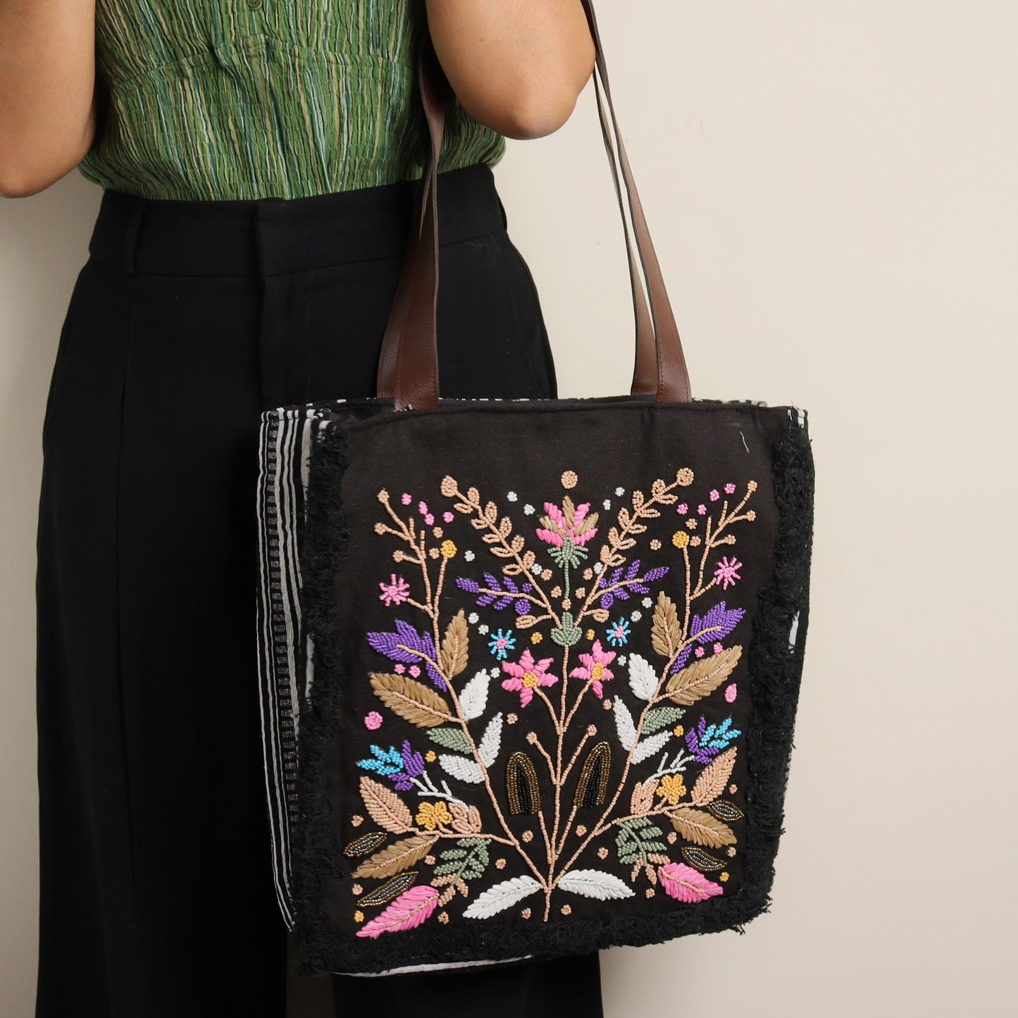 Zenith Black Tote