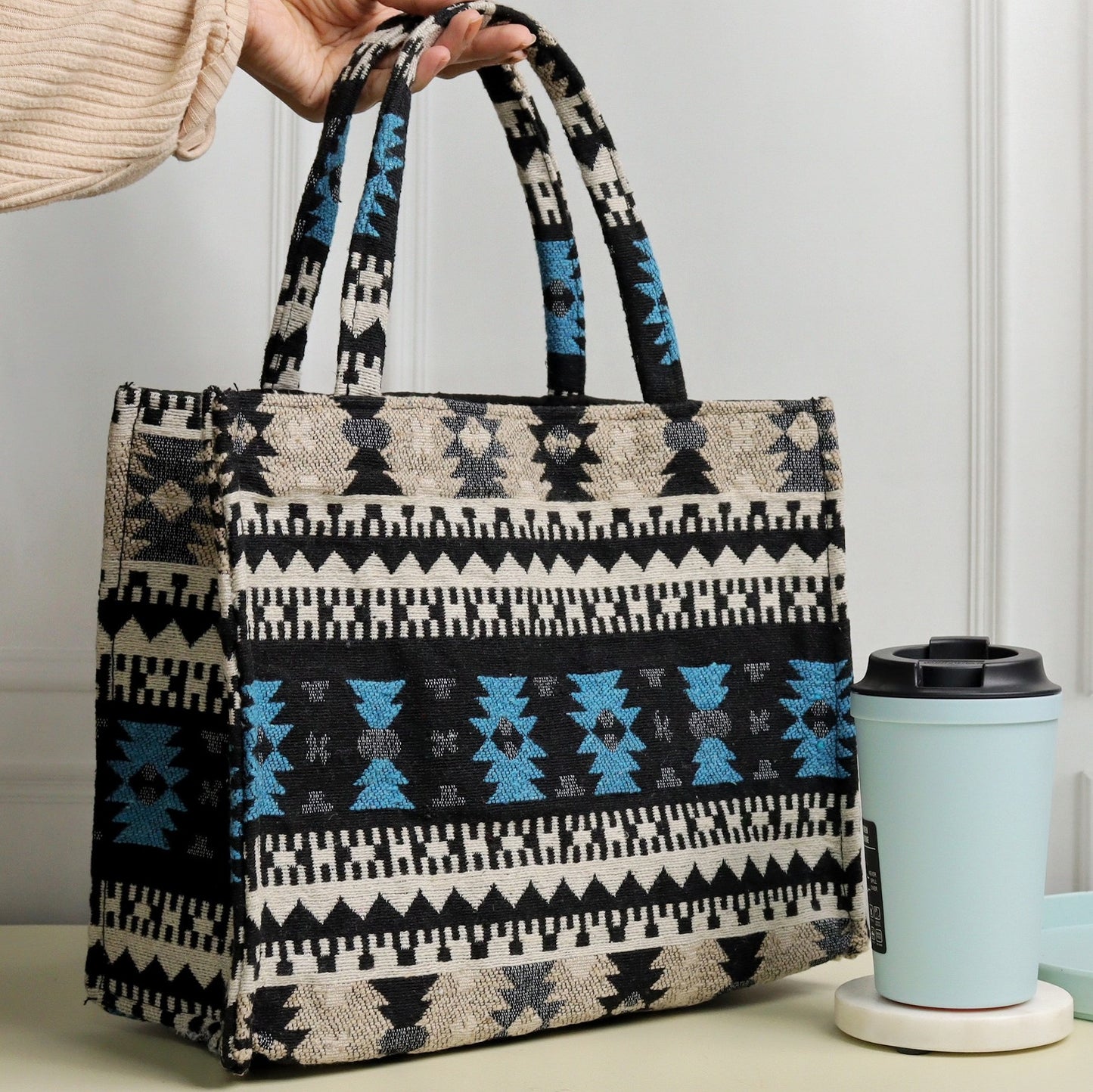 Jazz Age Tote Box Bag