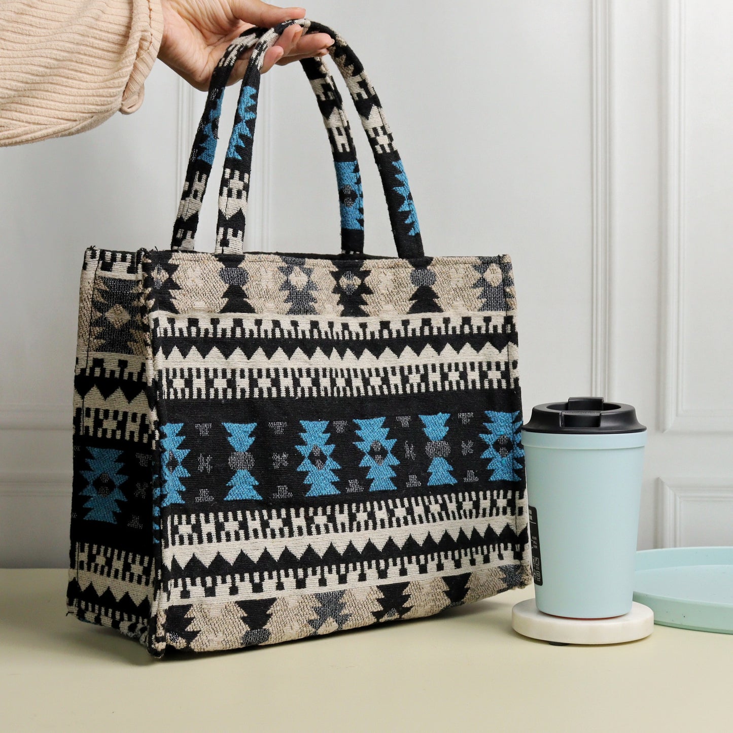 Jazz Age Tote Box Bag