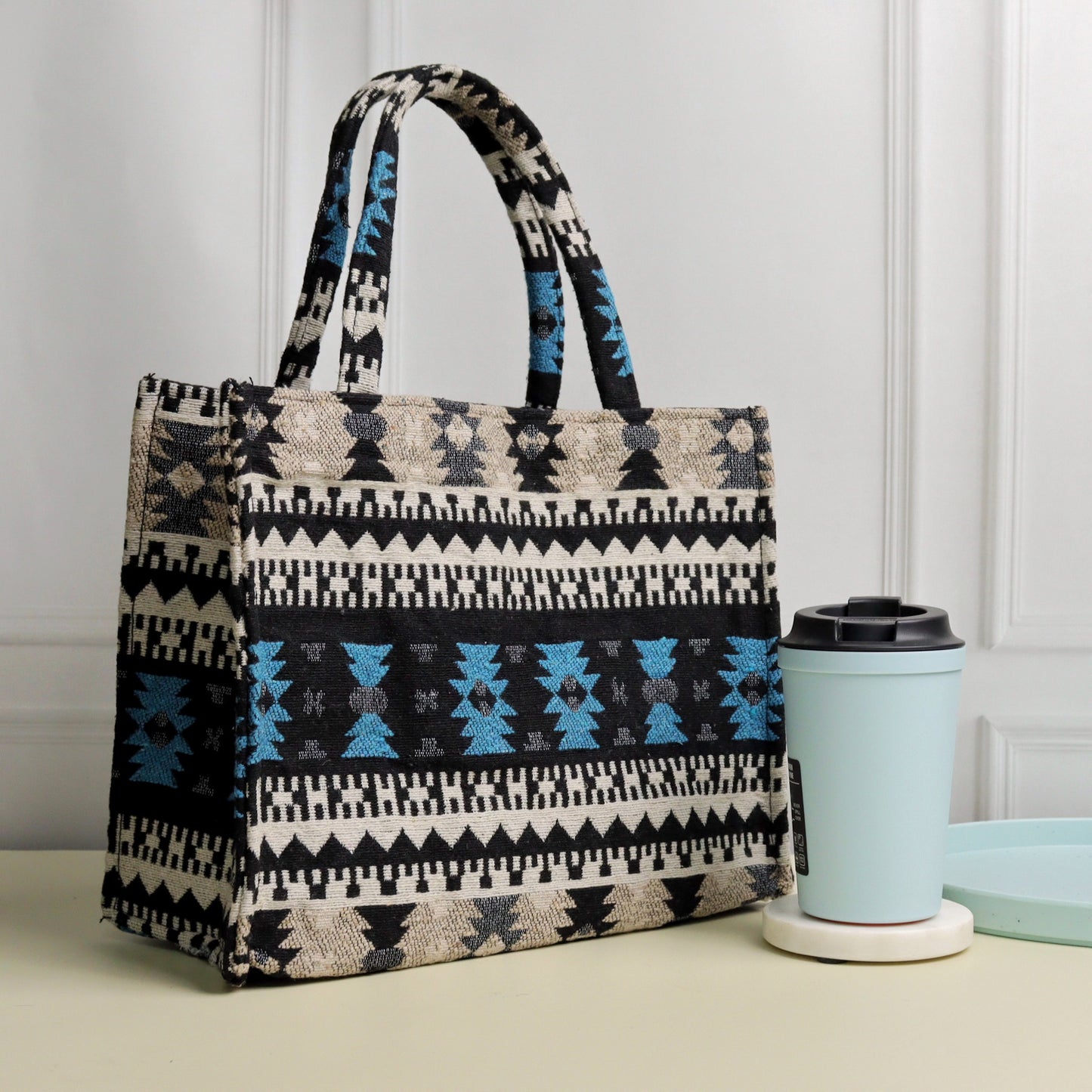 Jazz Age Tote Box Bag
