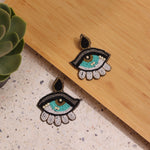 Evil Eyed Earrings