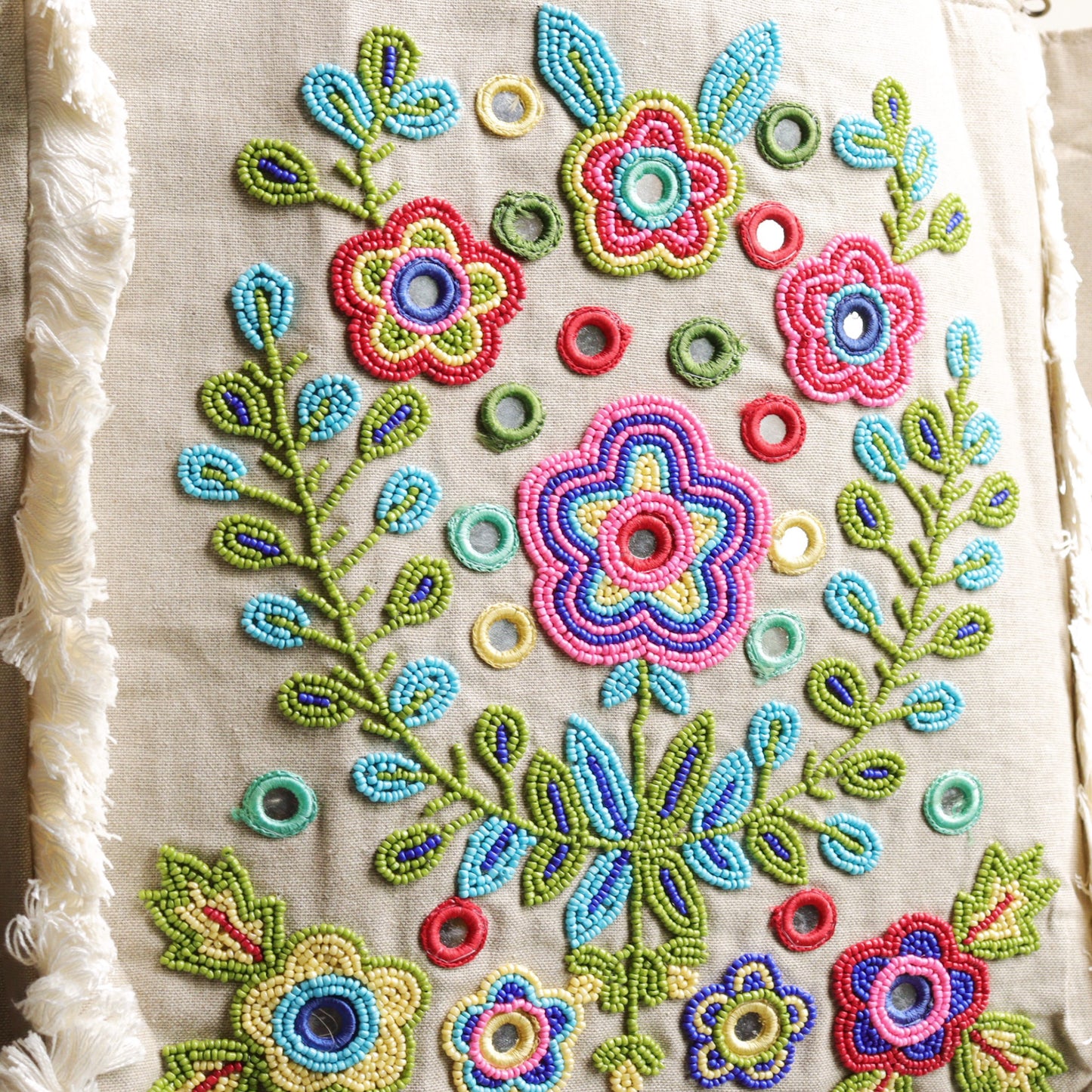 Flowered Urban Chic Tote