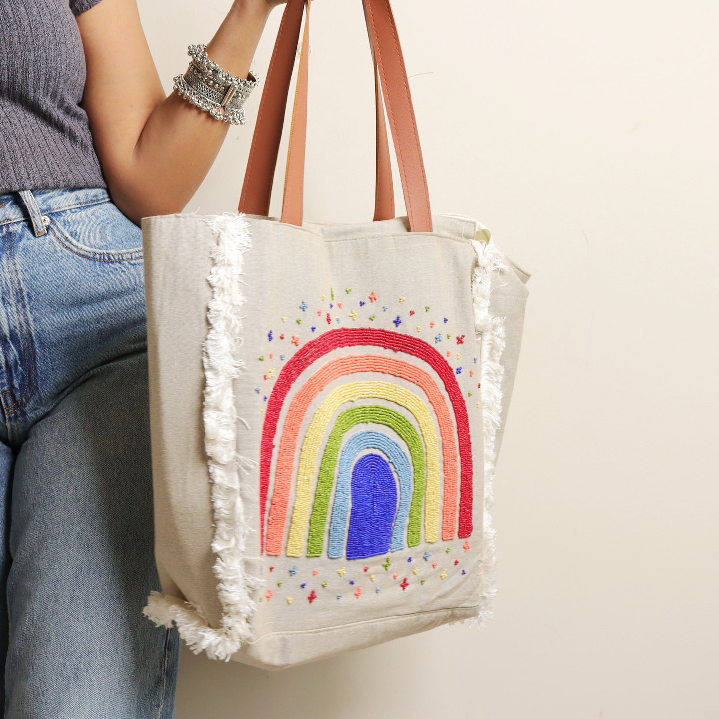 Rainbow Urban Chic Tote