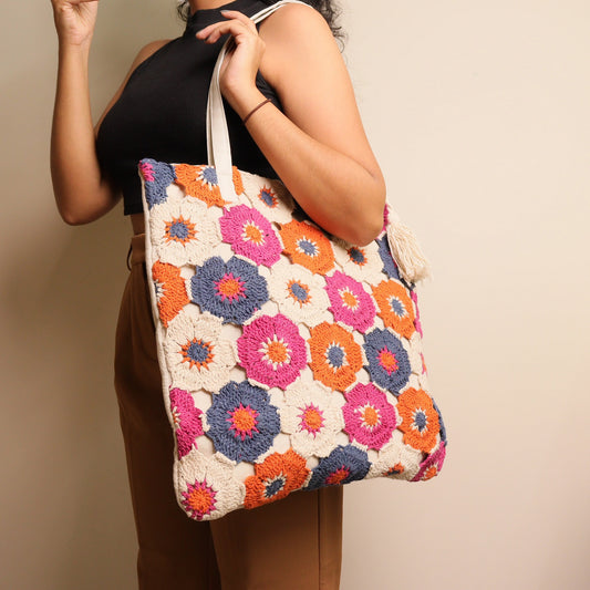 Gloomy - HandMade Crochet Tote Bag