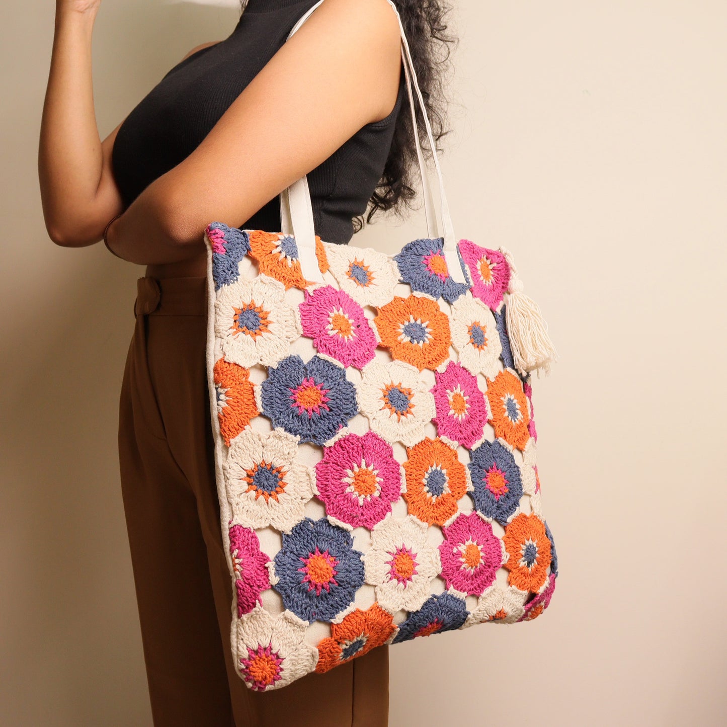 Gloomy - HandMade Crochet Tote Bag