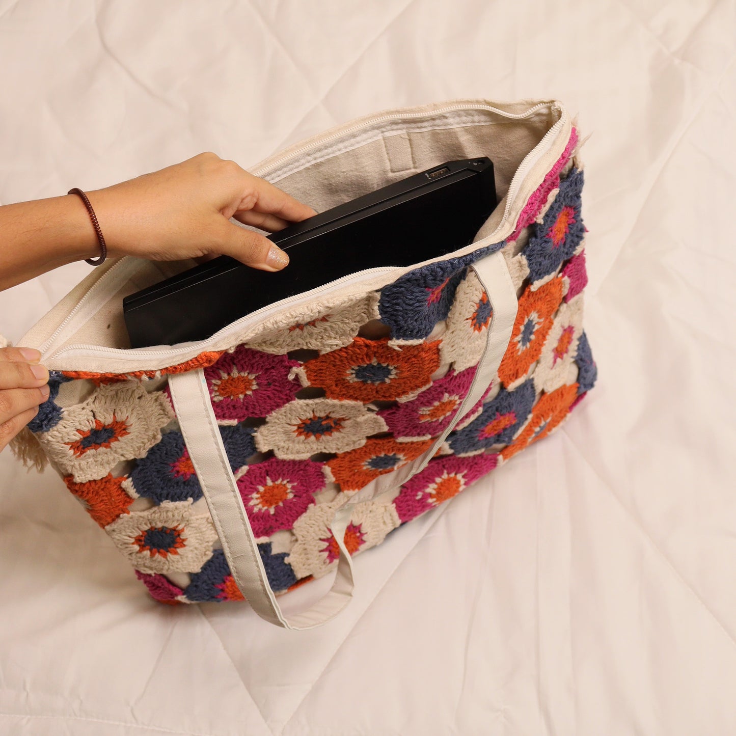 Gloomy - HandMade Crochet Tote Bag