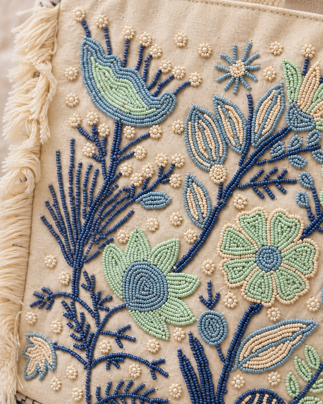Vivid Harmony | Handmade Cotton Tote Bag