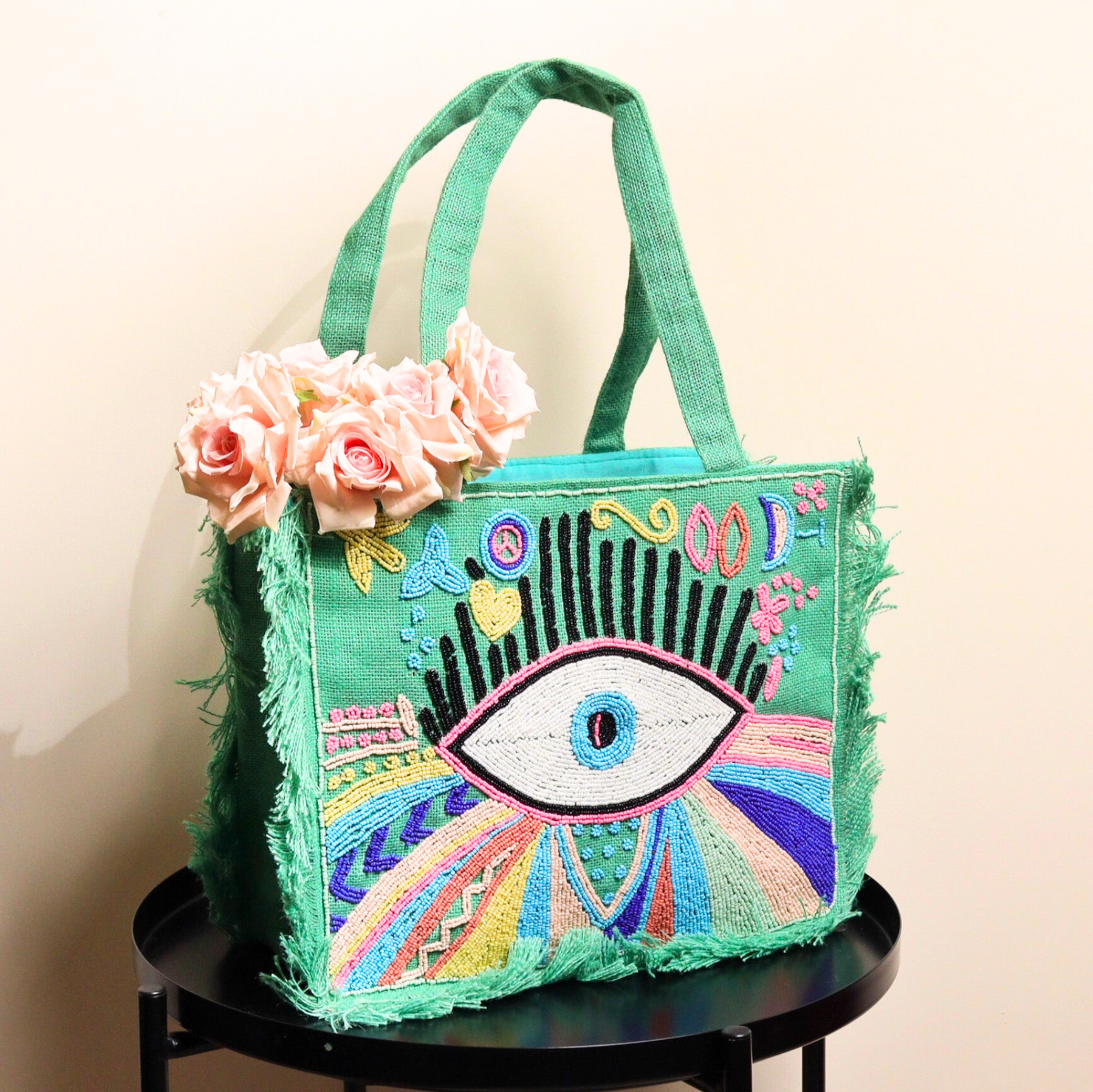 Evil Eye Tote Box Bag