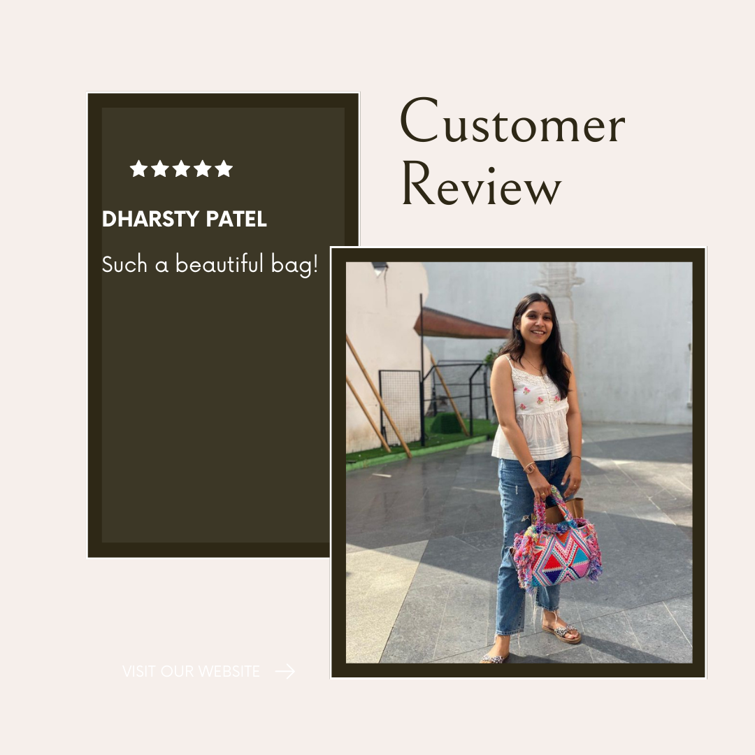 Rumpled Pink Jacquard Tote