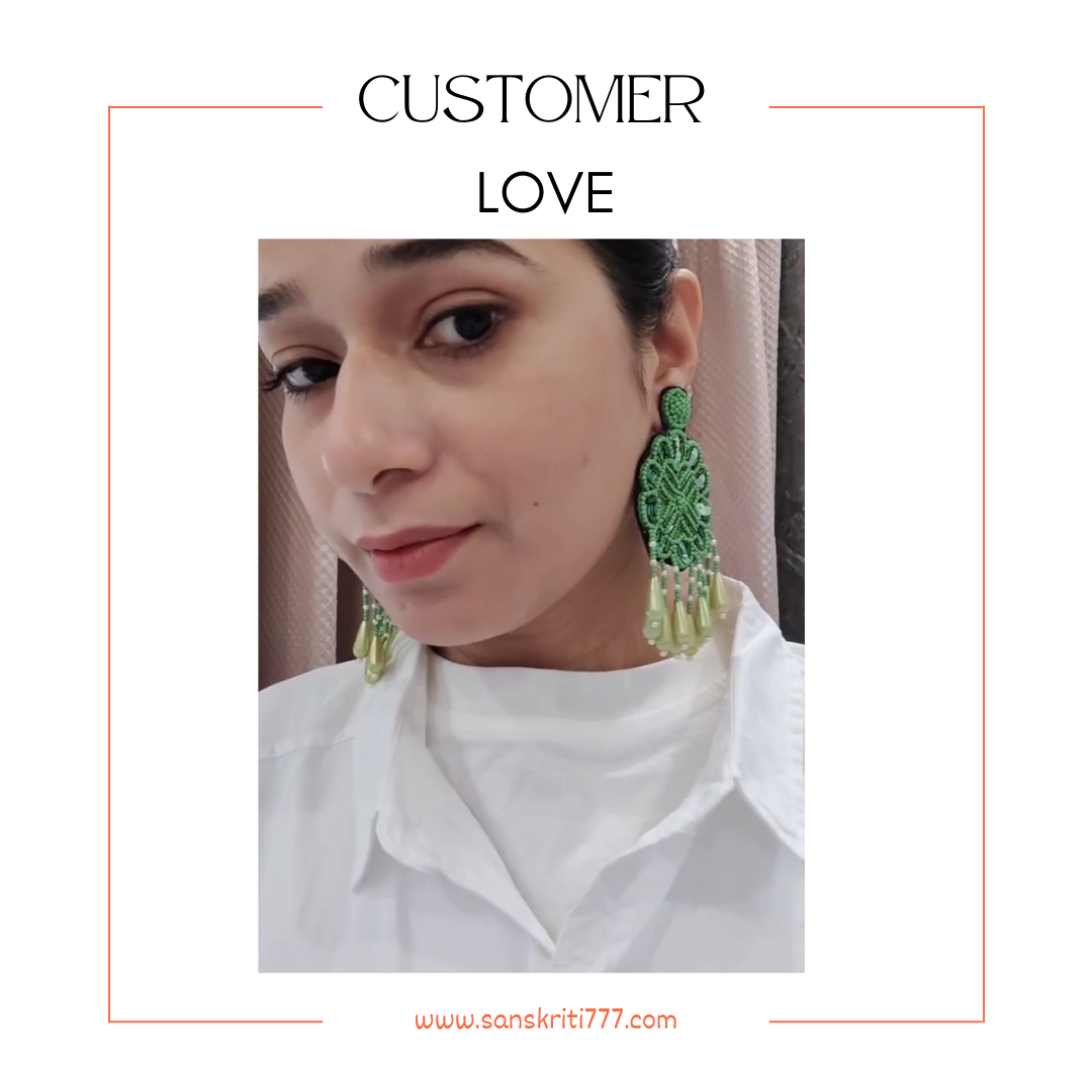 Raquel Green Earring