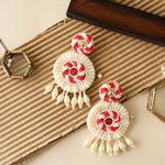 Amira Red Earring