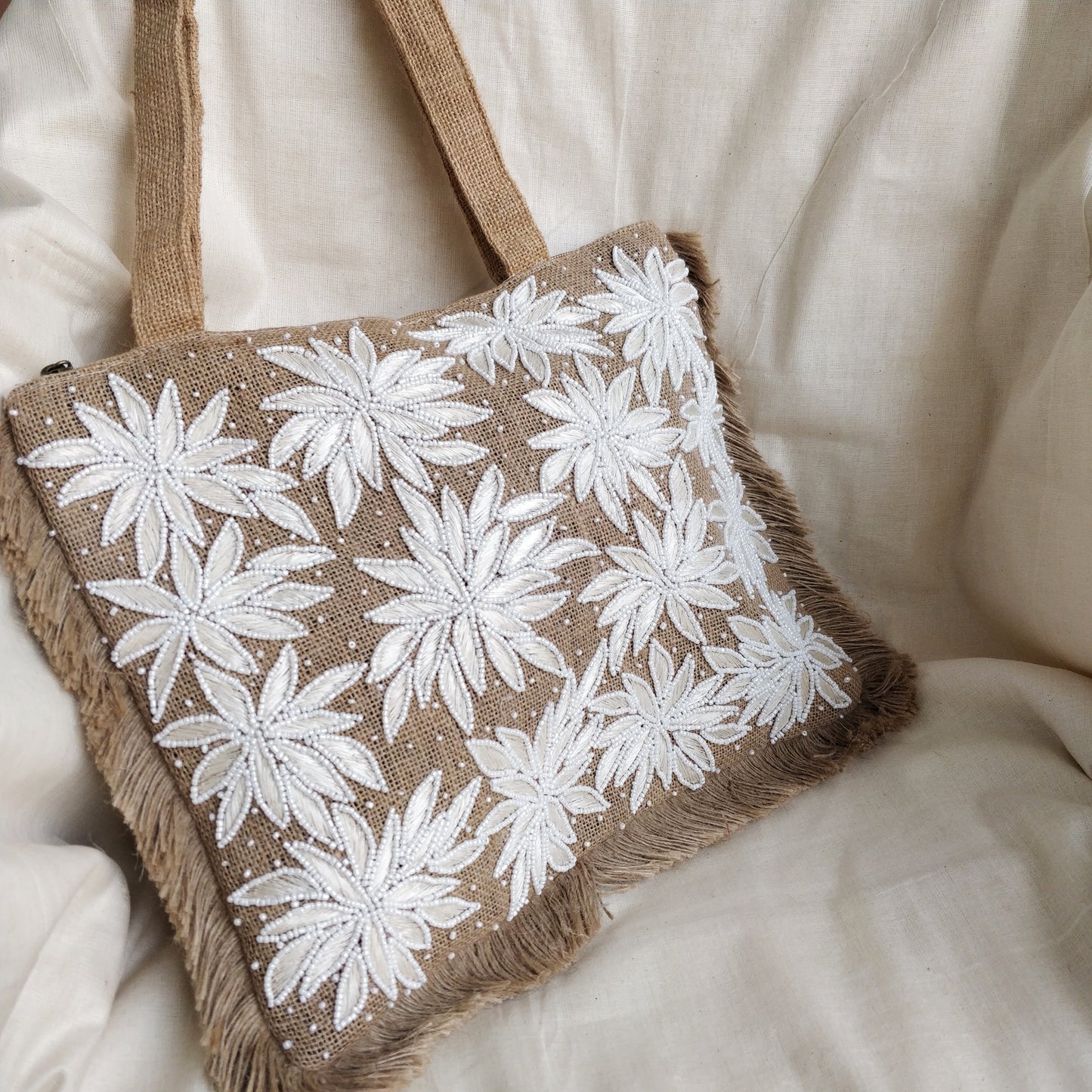 Athens Jute Tote Bag