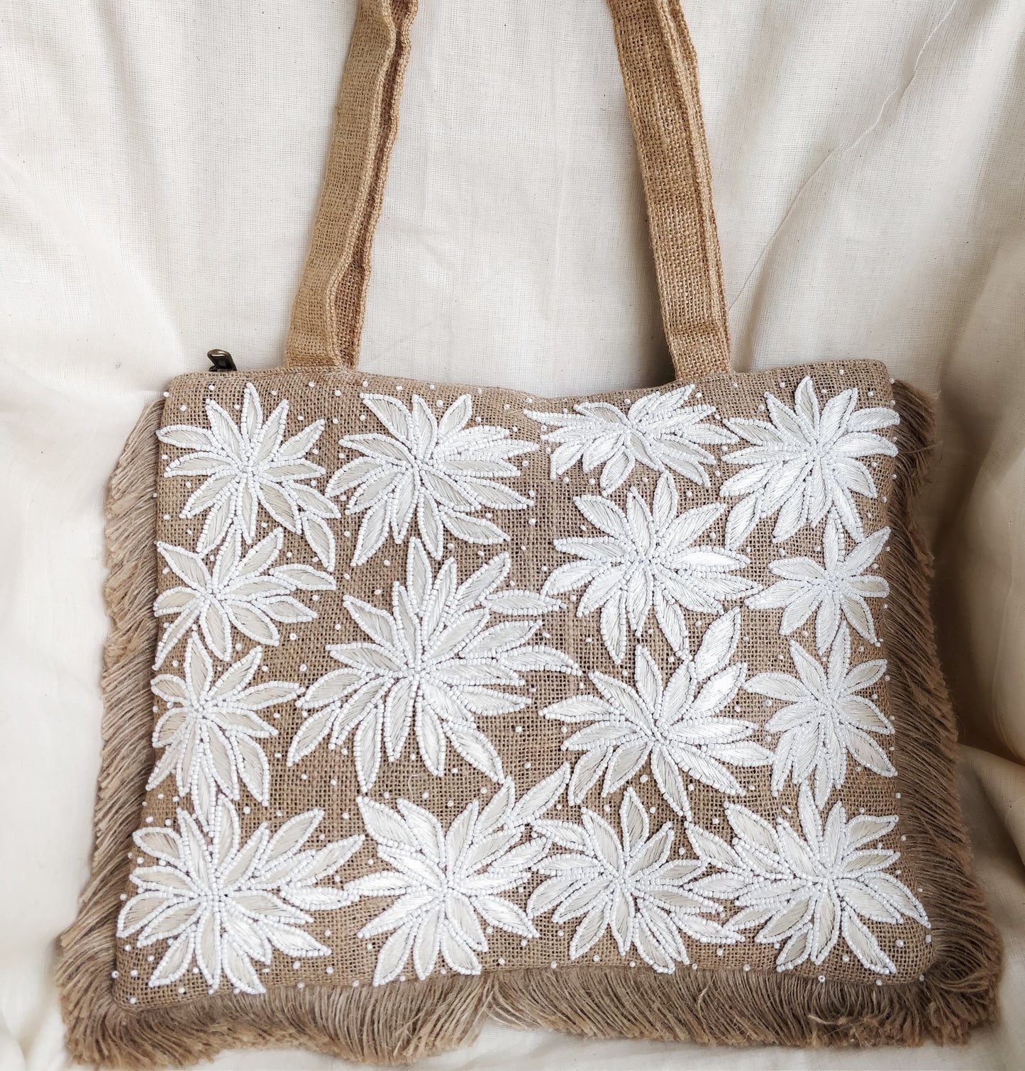 Athens Jute Tote Bag