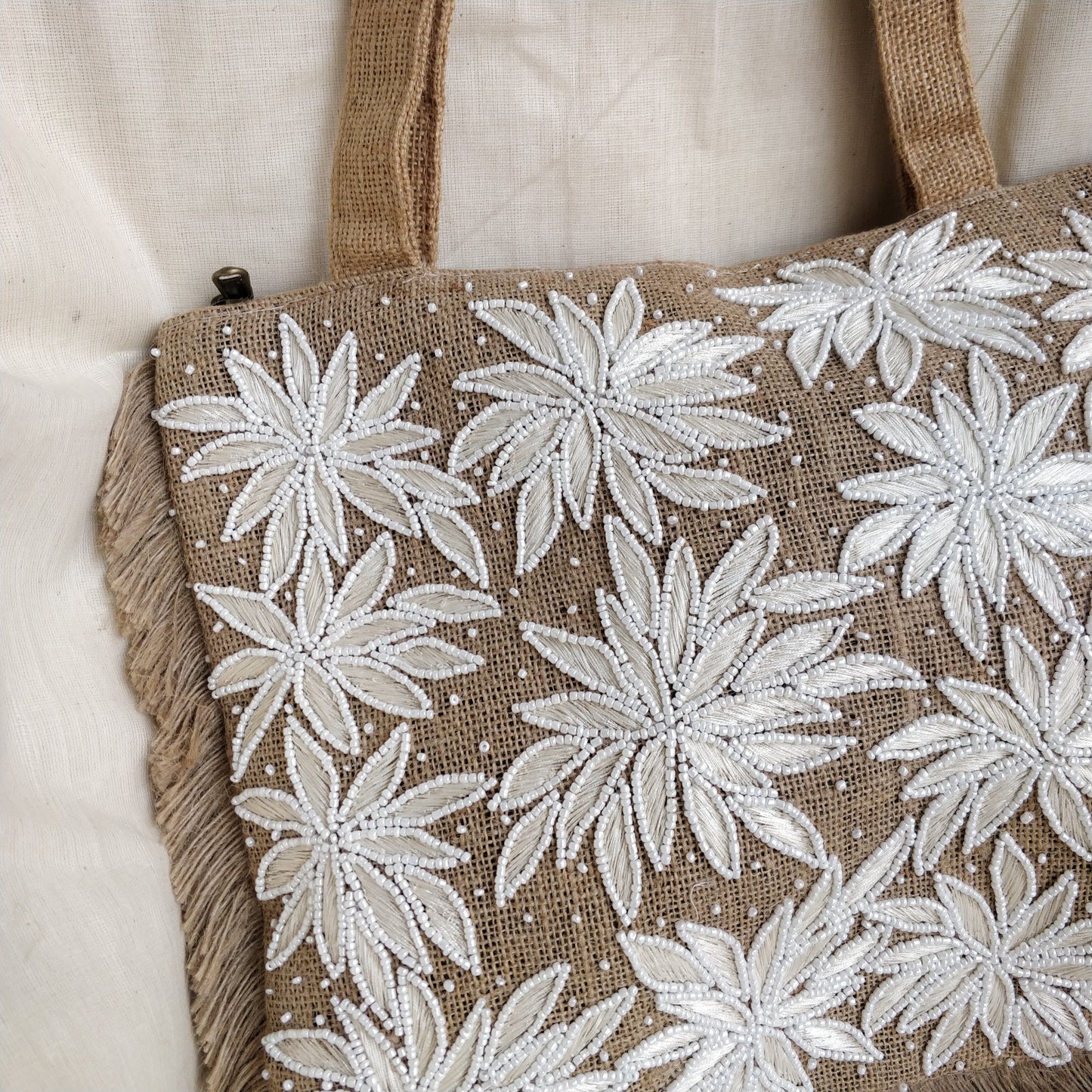Athens Jute Tote Bag