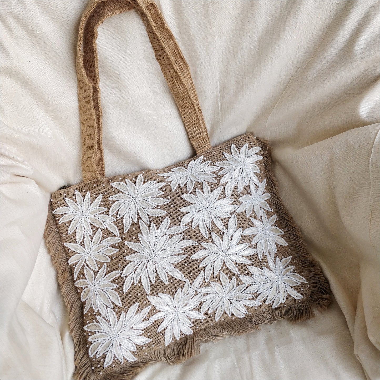 Athens Jute Tote Bag