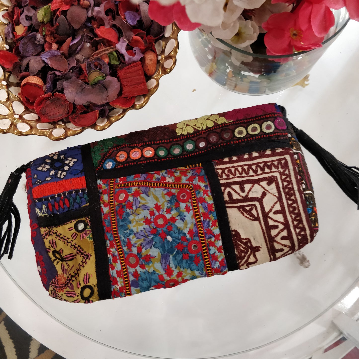 Banjara Coin Work Clutch Bag5