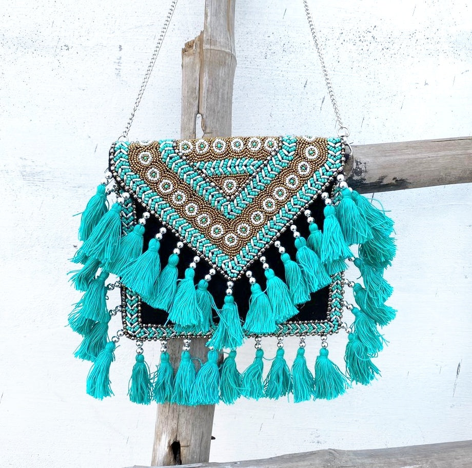 Cali Beaded Turquoise