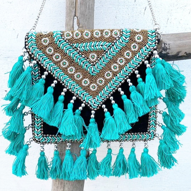 Cali Beaded Turquoise
