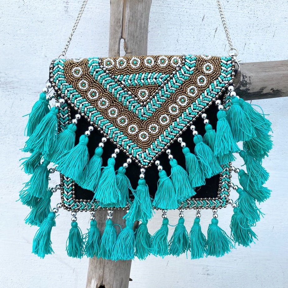 Cali Beaded Turquoise