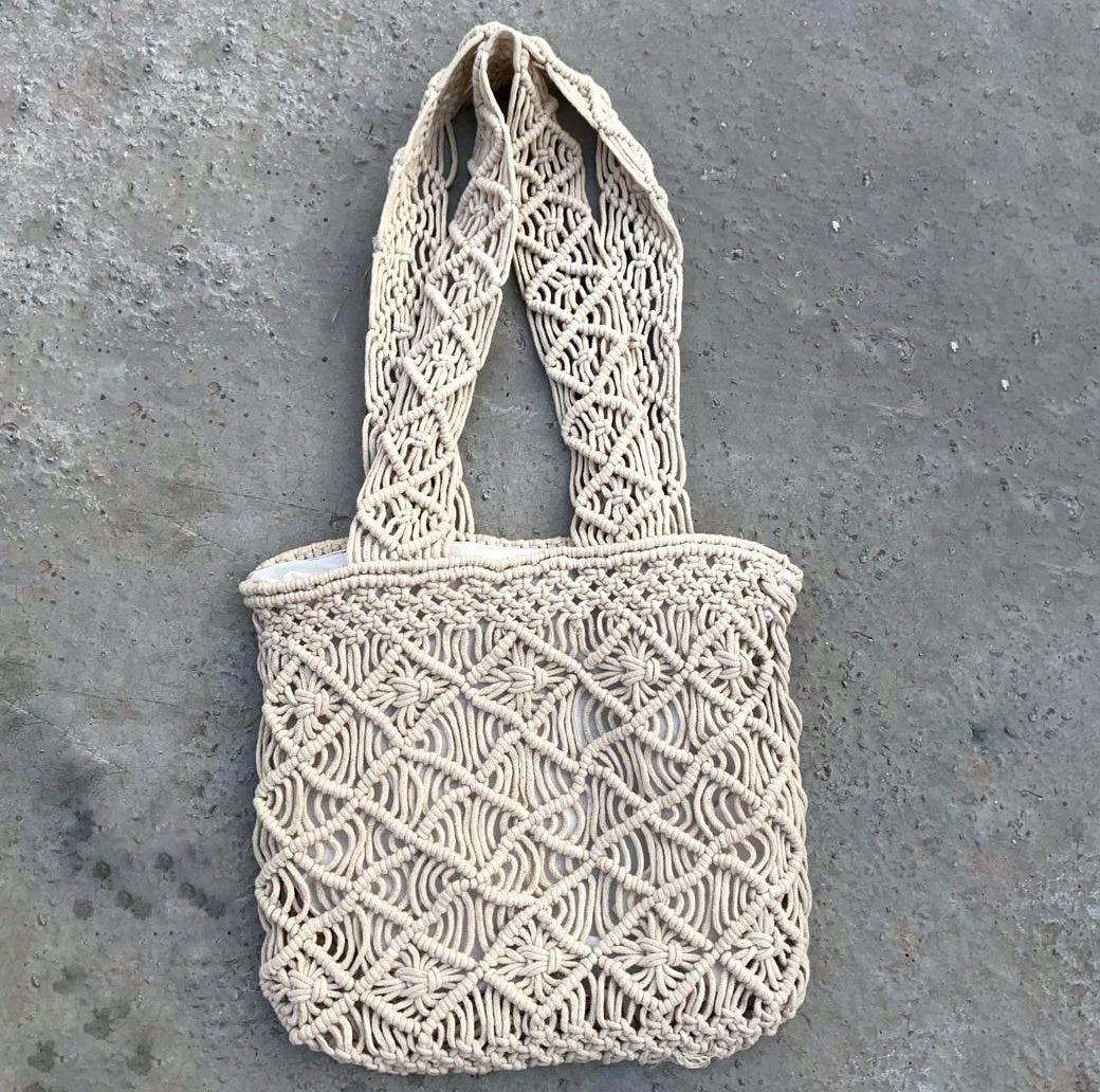 Macrame Tote2 - Medium