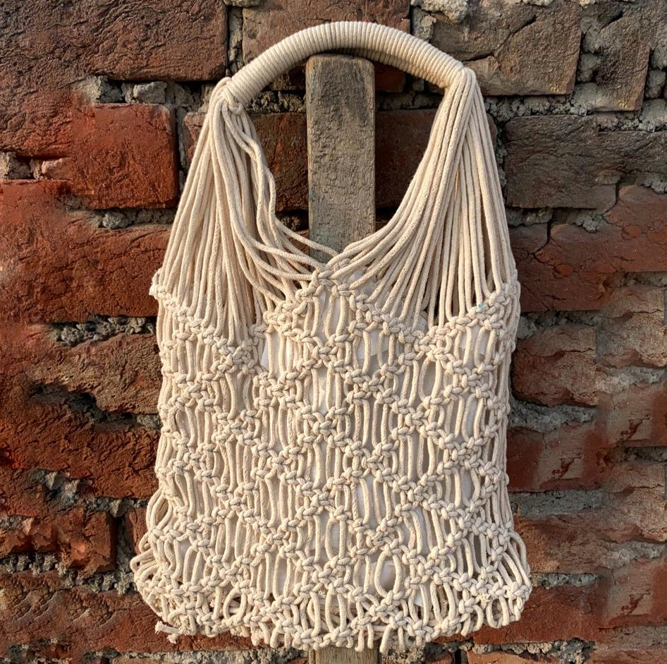 Macrame Tote1 - Medium