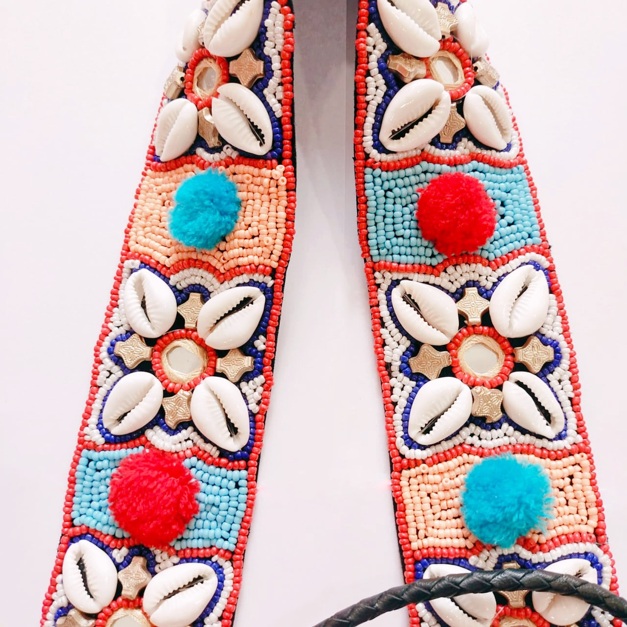 Bohemian Shell Waist Belt - Multi Colored