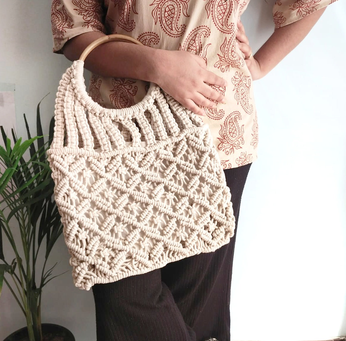 Macrame Tote3 - Medium