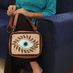 Box Bag Sequined Eye