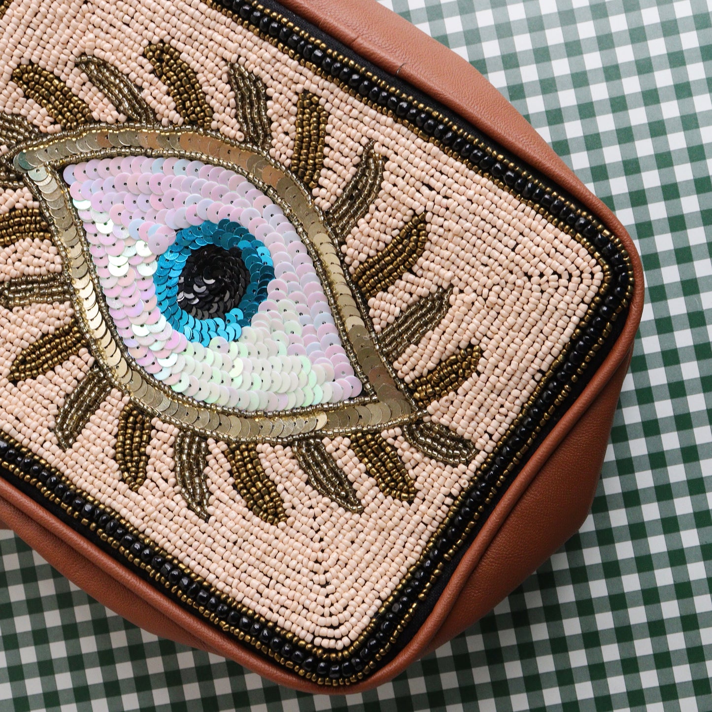 Box Bag Sequined Eye