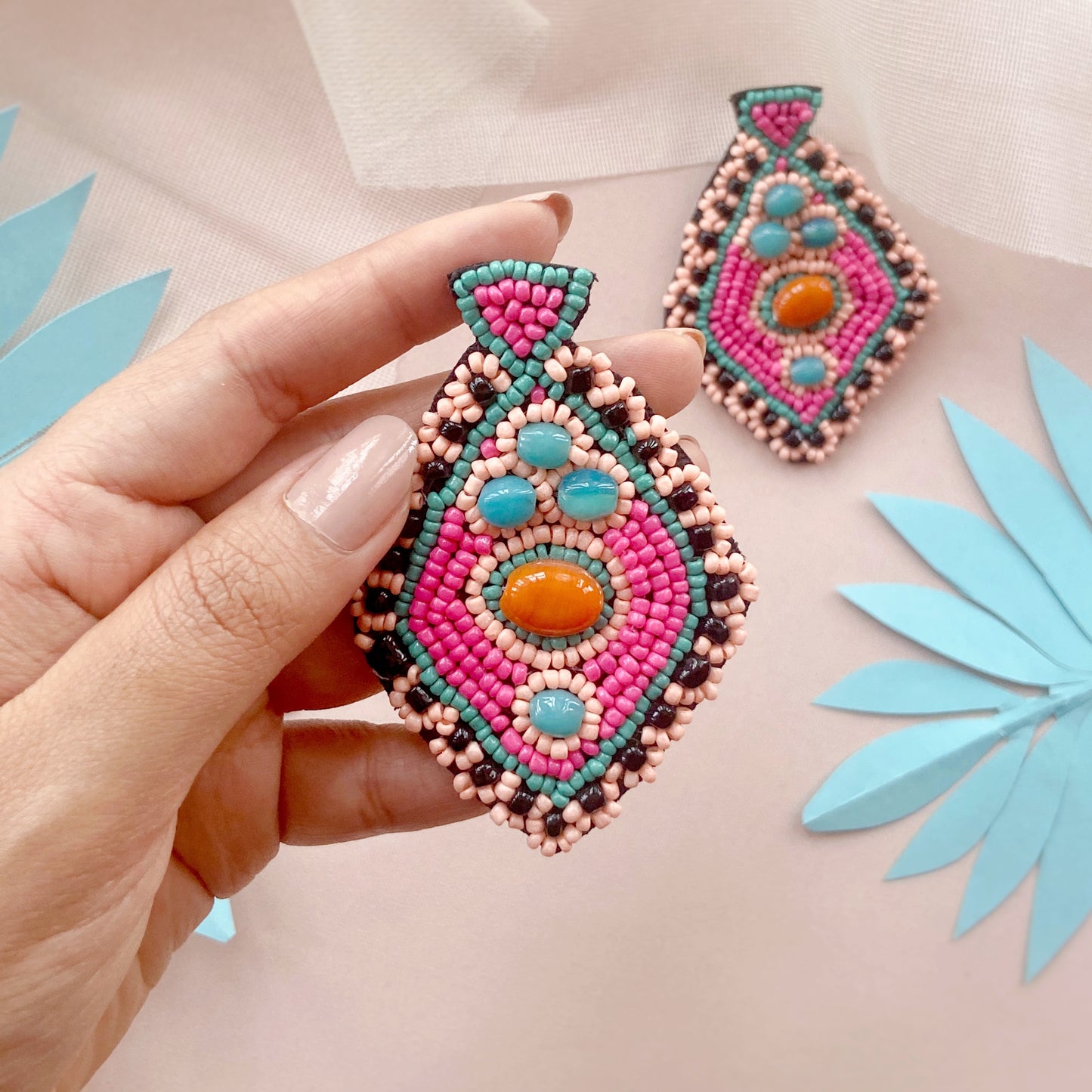 Pink Slush Earring