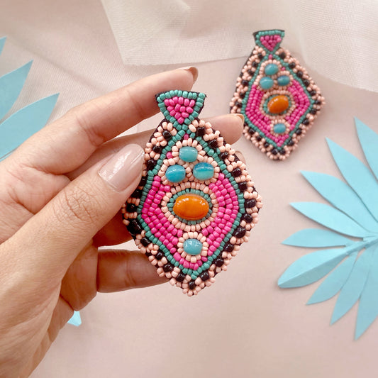 Pink Slush Earring