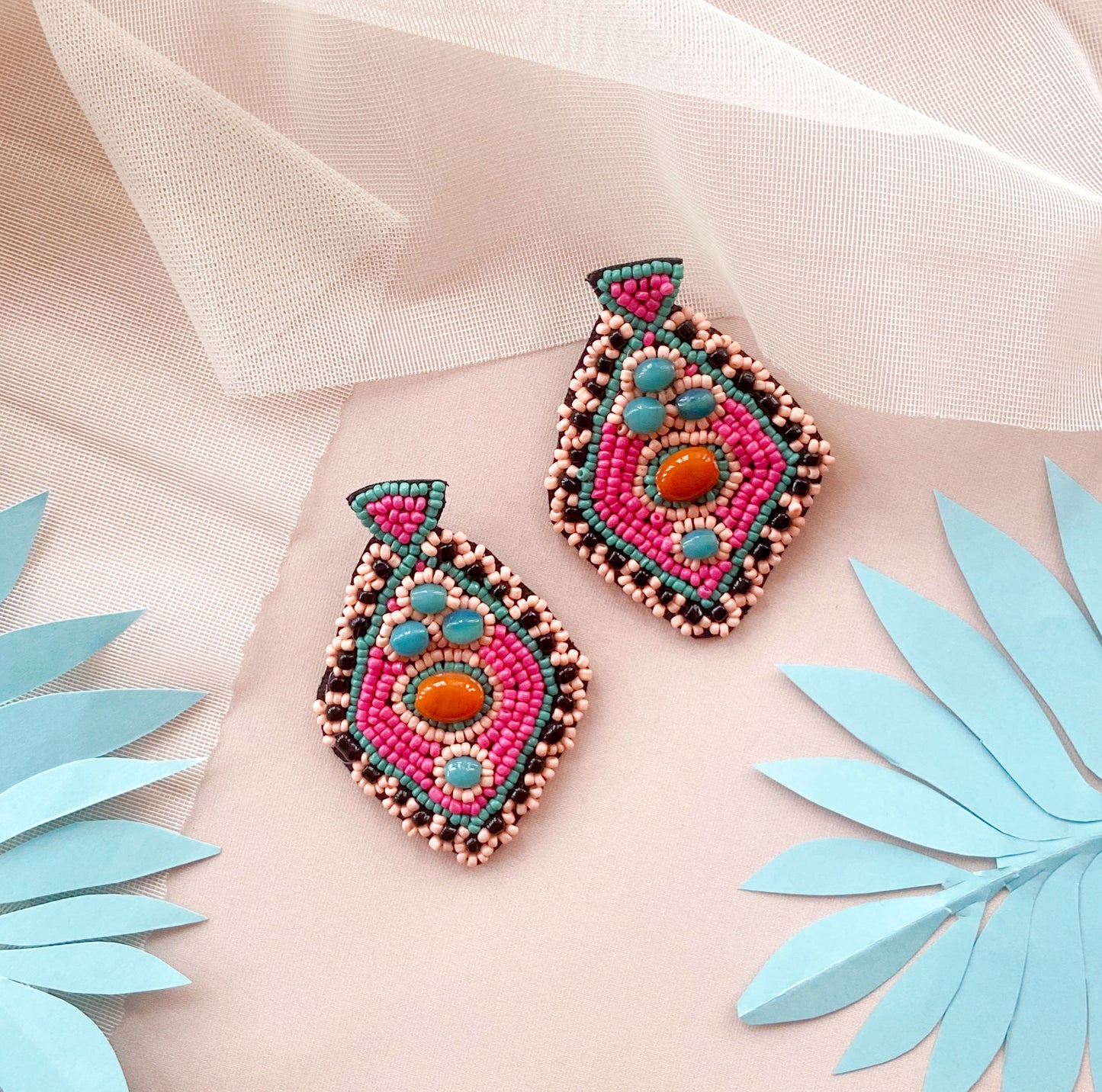 Pink Slush Earring
