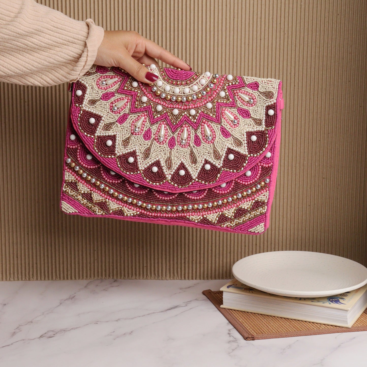 Crystal Maniac Pink Beaded