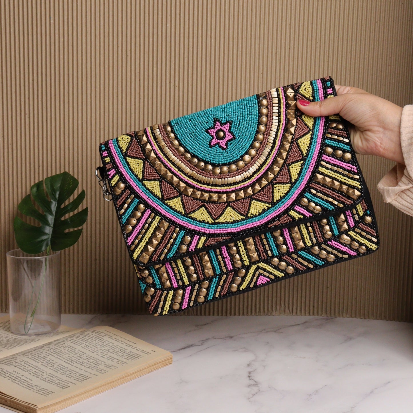 Crystal Maniac Multicolored Beaded